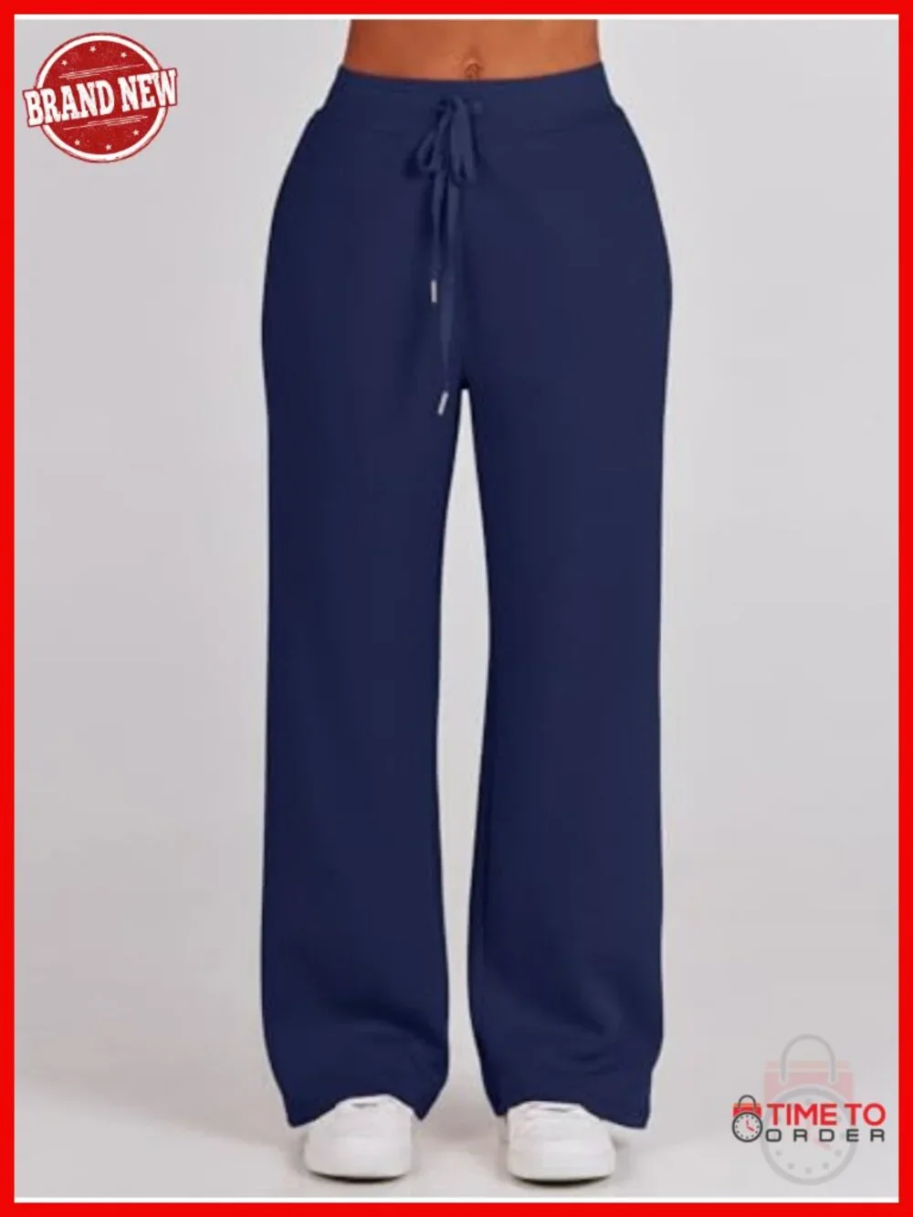 2 Piece Lounge Set Half Zip Sweatshirt Wide Leg Pants Matching Tracksuit